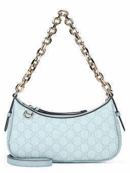 Gucci - Light Blue Logo Shoulder Bag