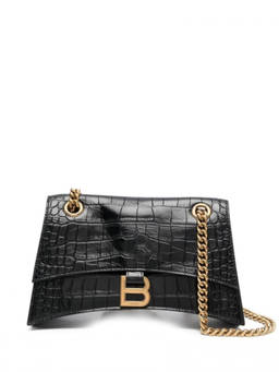 Balenciaga - Black Crush Chain Small Shoulder Bag