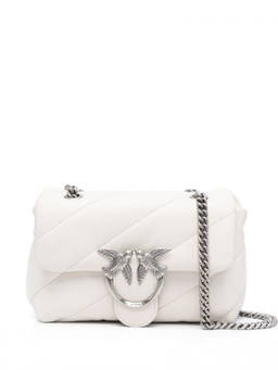 Pinko - White Love Puff Mini Shoulder Bag