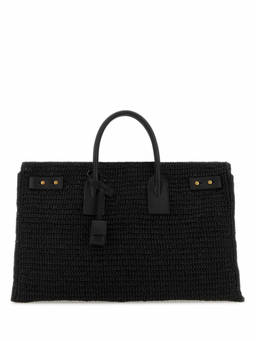 Saint Laurent - Black Sac De Jour Tote Bag