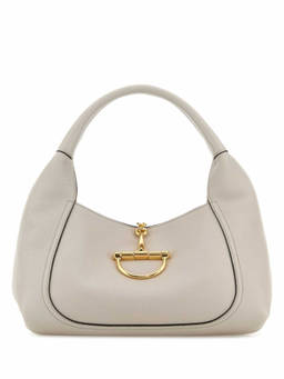 Gucci - Off White Horsebit Shoulder Bag