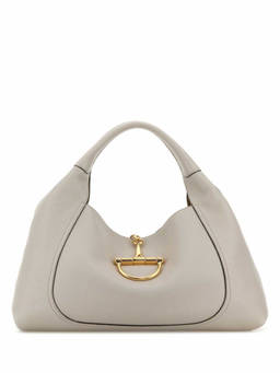 Gucci - Light Grey Softbit Large Shoulder Bag