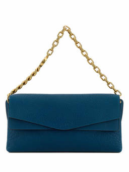 Gucci - Teal Logo Large Shoulder Bag