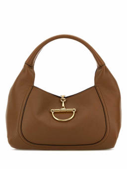 Gucci - Brown Horsebit Shoulder Bag