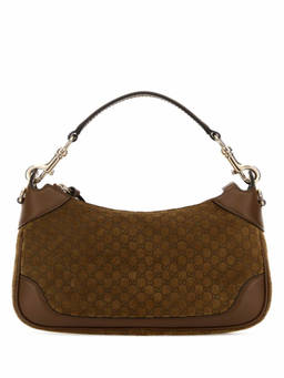 Gucci - Brown Logo Small Shoulder Bag