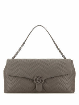 Gucci - Grey Maxi GG Marmont Shoulder Bag