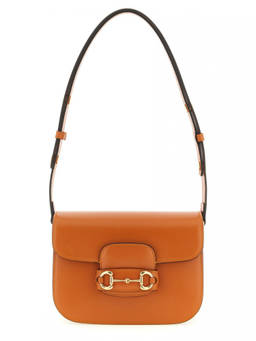 Gucci - Orange Horsebit 1955 Small Shoulder Bag