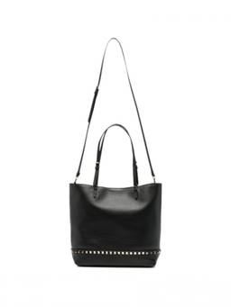 Valentino Garavani - Black Rockstud Medium Tote Bag