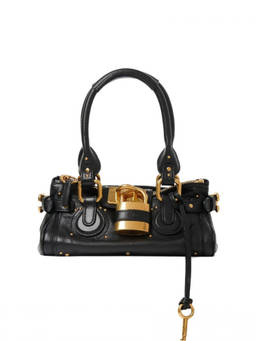 Chloe - Black Paddington Small Shoulder Bag
