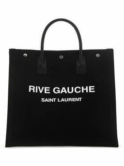 Saint Laurent - Black Rive Gauche Tote Bag