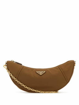 PRADA - Brown Re Nylon Shoulder Bag