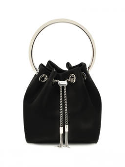 Jimmy Choo - Black Bon Micro Bucket Bag