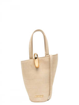 JACQUEMUS - Beige Le Petit Bambola Mini Bucket Bag