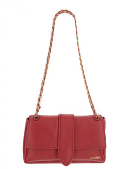 JACQUEMUS - Red Le Bambino Medium Shoulder Bag