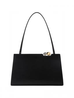 JACQUEMUS - Black Salon Medium Shoulder Bag