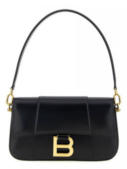 Balenciaga - BlackHourglass' Small Shoulder Bag