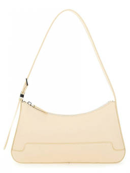 Marni - Off White Logo Medium Shoulder Bag