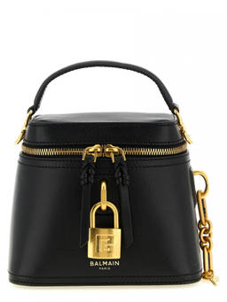 BALMAIN - Black Pulse Vanity Mini Sling Bag
