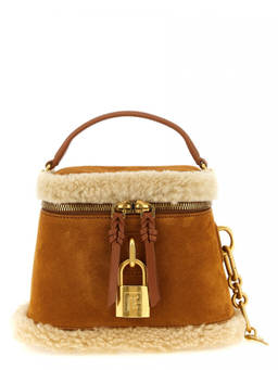 BALMAIN - Brown Pulse Vanity Mini Sling Bag