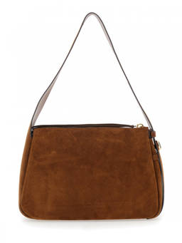 TORY BURCH - Brown Romy Shoulder Bag
