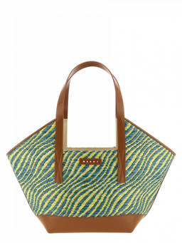 Marni - Green Waves Piccola Tote Bag