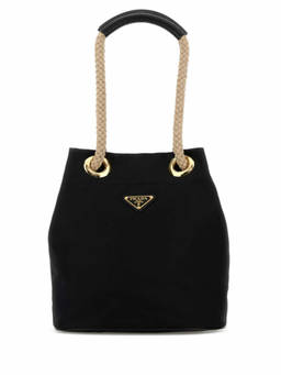 PRADA - Black Re Nylon Mariner Bucket Bag
