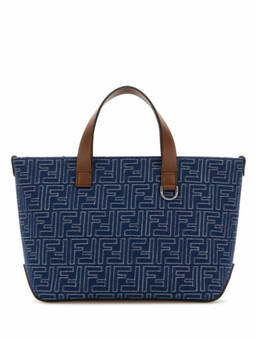 Fendi - Blue FF Jacquard Tote Bag