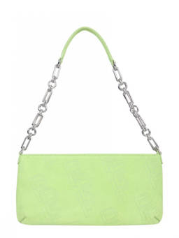 BY FAR - Green Holly Mini Shoulder Bag