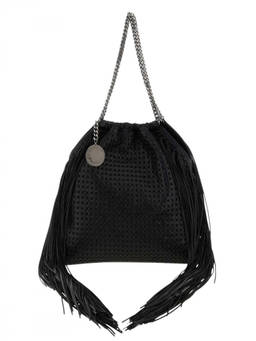 Stella McCartney - Black Falabella Medium Tote Bag