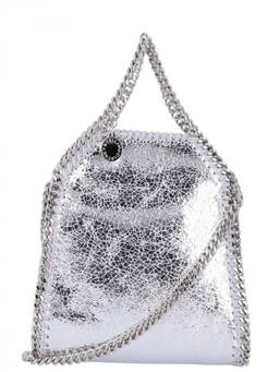Stella McCartney - Silver Falabella Tiny Tote Bag