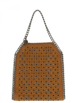 Stella McCartney - Brown Falabella Mini Tote Bag