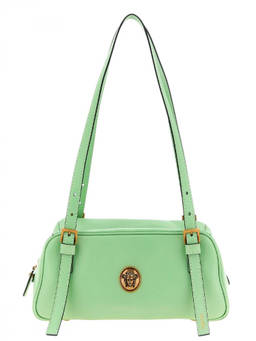 Versace - Green Embleme Medium Shoulder Bag