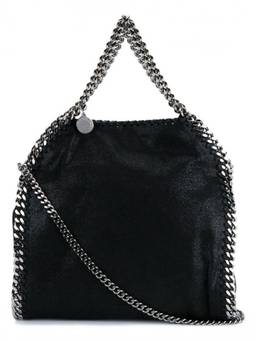 Stella McCartney - Black Falabella mini Tote Bag