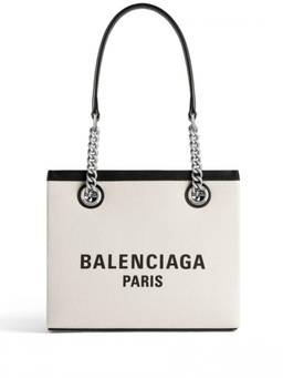 Balenciaga - Duty Free small canvas Tote Bag
