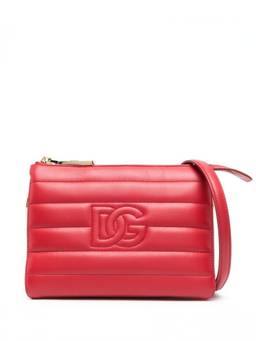 Dolce&Gabbana - Logo leather shoulder bag