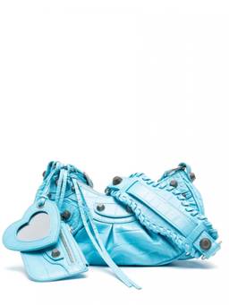 Balenciaga - Blue Le Cagole Xs Shoulder Bag