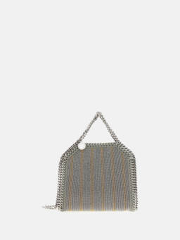 Stella McCartney - Silver Falabella Tiny Tote Bag