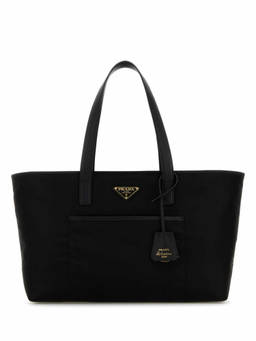 PRADA - Black Re Edition 1978 Large Tote Bag