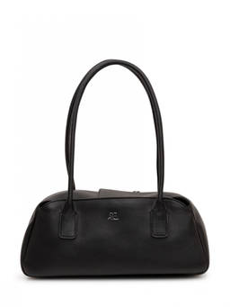 Courreges - Black Strip Medium Shoulder Bag