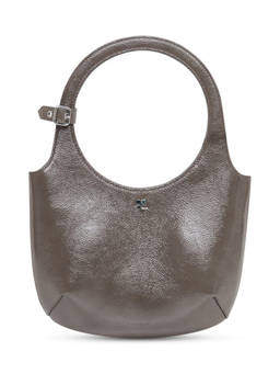 Courreges - Truffle Holy Naplack Medium Shoulder Bag