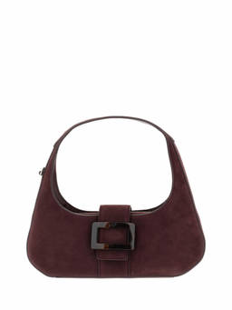 Roger Vivier - Burgundy Belle Vivier Shoulder Bag