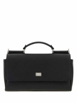 Dolce&Gabbana - Black Sicily Briefcase Bag