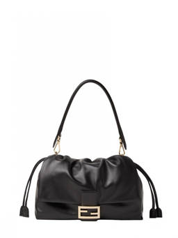 Fendi - Black Logo Large Shoulder Bag
