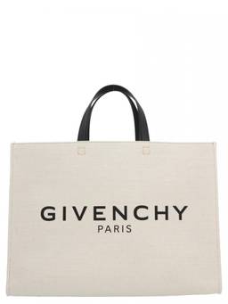 Givenchy - Black White G Midi Tote Bag