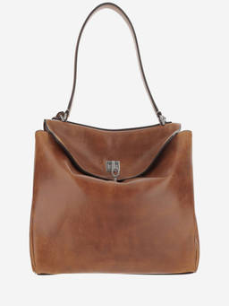 Balenciaga - Brown Rodeo Shoulder Bag