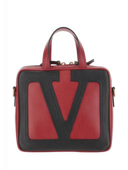 Valentino Garavani - Red Viva Superstar Top Zip Tote Bag
