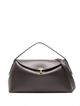 Toteme - Tote Bagme Brown T-Lock Large Shoulder Bag