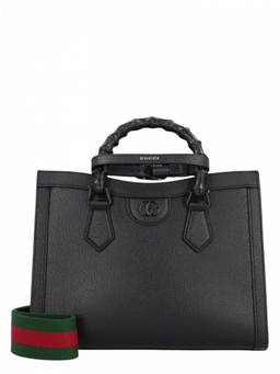 Gucci - Black Diana Medium Tote Bag