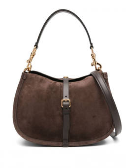 Etro - Brown Suede Shoulder Bag