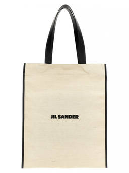 Jil Sander - White Medium Flat Tote Bag